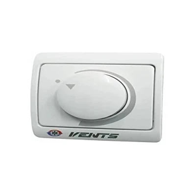 Afbeelding van Vents Traploos, toerentalregelaar/dimmer/toerentalregelaar AA8230 V/400 W voor opbouw en inbouwmontage, wit