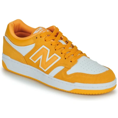 Afbeelding van New Balance 480 Unisex Basketbalschoenen, Maat: 44.5, Varsity gold Leer/ synthetisch
