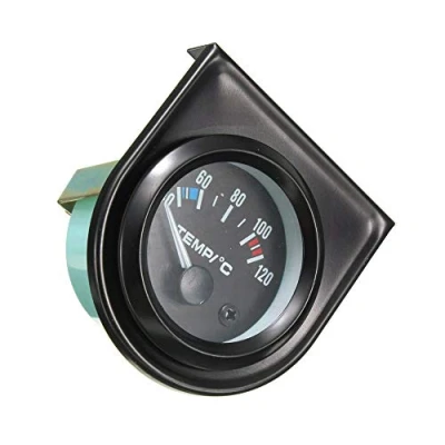 Afbeelding van Mintice 2&quot; 52mm Watertemperatuurmeter Auto Motor Digitaal Blauw LED Licht Water Temperatuurmeter Elektrische Temperatuur Meter Gauge Wijzer Indicator