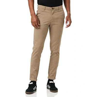 Afbeelding van JACK &amp; JONES Jpstmarco Jjbowie Sa Noos Herenbroek, beige, 34W / 30L