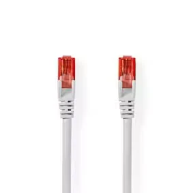 Afbeelding van Netwerkkabel Cat6 U/UTP 15 meter (100% koper, Wit)