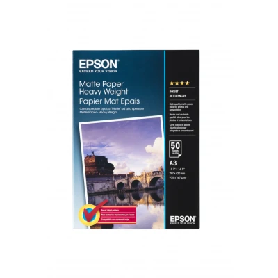 Afbeelding van Inkjetpapier Epson S041261 A3 mat 1440DPI 50vel