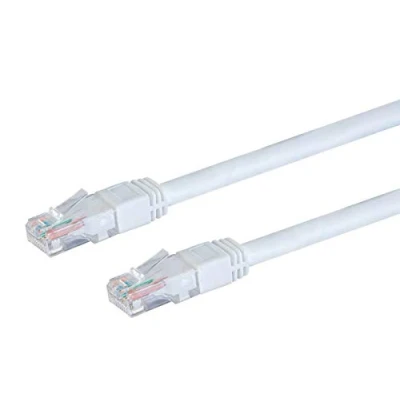 Afbeelding van Monoprice Cat6 Outdoor Nominale Ethernet patchkabel 50 voet wit Snagless RJ45, gestrand, 550MHz, UTP, puur kale koperdraad, 24AWG