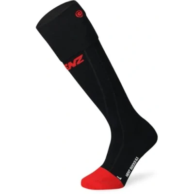Afbeelding van Lenz Verwarmde Sokken 6.1 Toe Cap 39 41 Zwart Rood (excl. accu&#039;s)