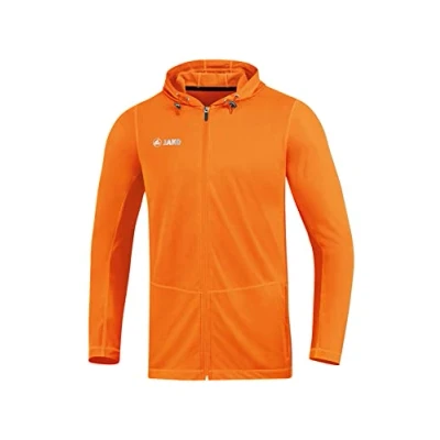 Afbeelding van JAKO Jas met kap Run 2.0 Fluo oranje