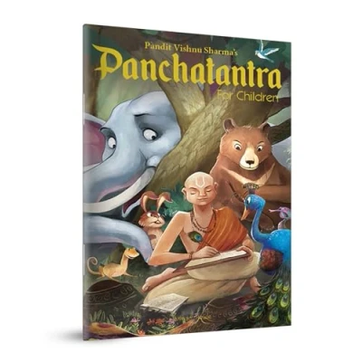 Afbeelding van Pandit Vishnu Sharma&#039;s Panchatantra For Children: Illustrated stories (Black and White, Paperback)