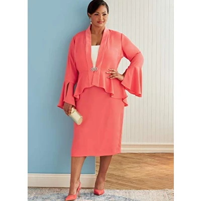 Afbeelding van Butterick B6821RR Misses/Plus Size Sportkleding, Multi Colour, 18W 20W 22W 24W