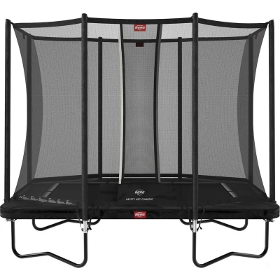 Afbeelding van Trampoline BERG Ultim Favorit Regular 280 x 190 cm Black + Safety Net Comfort