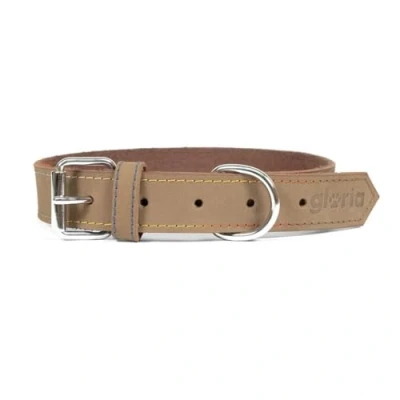 Afbeelding van Dog collar Gloria Oasis Beige (1,2 x 35 cm)