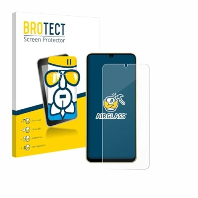 Afbeelding van BROTECT Screenprotector voor Samsung Galaxy A05 Folie Beschermfolie Beschermglas transparant