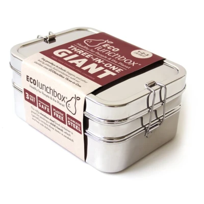 Afbeelding van ECOlunchbox Three in One Giant (3 Delig)