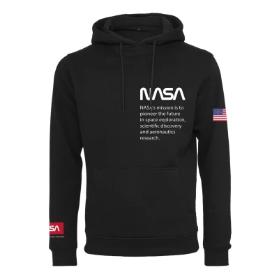 Afbeelding van Mister Tee NASA Definition Hoodie, Heren, Maat: Medium, Black
