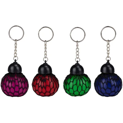Afbeelding van Sleutelhanger Mesh Squish Bal
