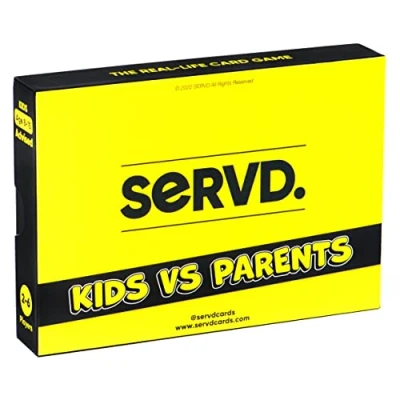Afbeelding van SERVD Kids Vs Parents Het Hilarische Echt Leven Familie Kaartspel (Engelse Versie)