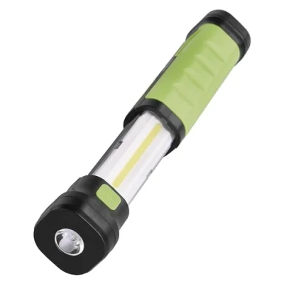 Afbeelding van EMOS Uittrekbare LED werklamp, oplaadbare accu inspectielamp met 3 lichtmodi, waterdichte werkplaatslamp 2000mAh batterij incl. USB C oplaadkabel, verlichtingsduur 16h, helderheid 450lm