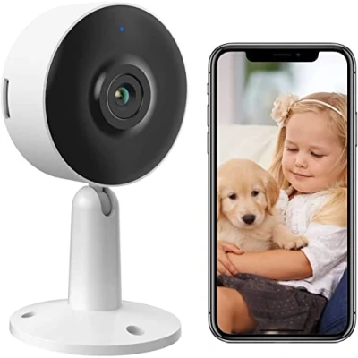Afbeelding van Smart Baby Monitor with Mobile App,1080p FHD, Arenti IN1 Video Monitor,Sound &amp; Motion Detection, 2 Way Audio, Night Vision, Indoor Security Dog Camera, Works Alexa Google