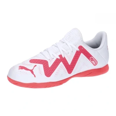 Afbeelding van Puma Future Play zaalvoetbalschoenen wit/rood