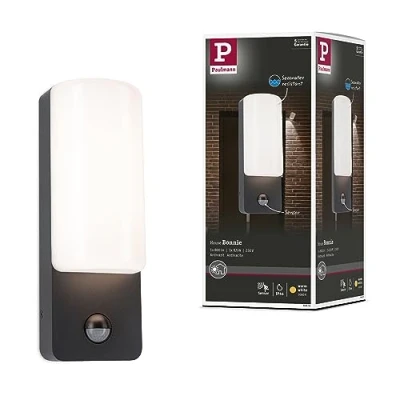Afbeelding van Paulmann Bonnie PIR 94851 LED buitenlamp (wand) 8.5 W Antraciet