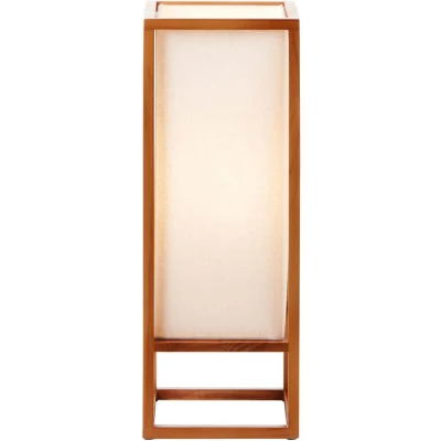 Afbeelding van BRILLIANT lamp, Seaside tafellamp 53cm naturel/wit, 1x A60, E27, 40W, met snoerschakelaar