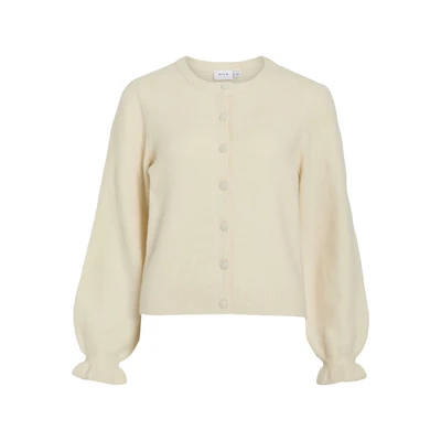 Afbeelding van VILA Gebreid vest &#039;VIAMARA&#039; beige