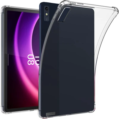 Afbeelding van Lenovo Tab M10 5G Hoes: iMoshion Shockproof Case Tablet Backcover,Softcase Transparant Siliconen En TPU (zacht) Hoezen Black Friday