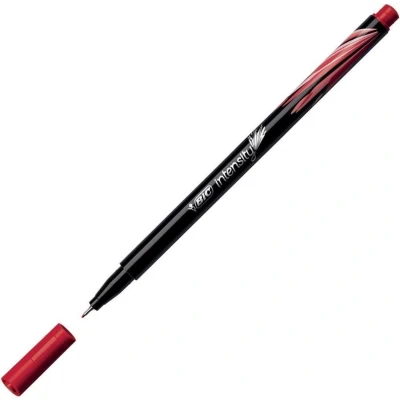 Afbeelding van 12x Bic fineliner Intensity rood