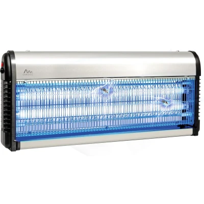 Afbeelding van Vliegende Insectenverdelger Profi 150m² Professionele insectenbestrijding met 2x 8 Watt UV buizen