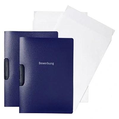 Afbeelding van Durable 999107390 Aanvraagset Duraswing Job, 2 aanvraagmappen met verzendzakken, donkerblauw