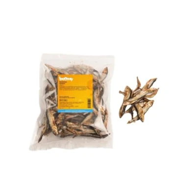 Afbeelding van Boomy Hondensnacks Trainingssnack Gedroogde Sardientjes 150g