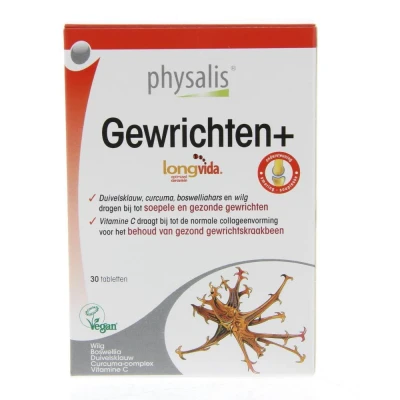 Afbeelding van Physalis Gewrichten+ (30 Tabletten)