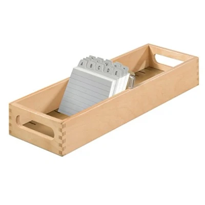 Afbeelding van HAN kaartenbak, hout