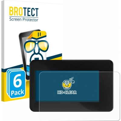 Afbeelding van BROTECT Screenprotector voor Shimano Steps SC EN600 Folie Beschermfolie transparant (6 Stuks)
