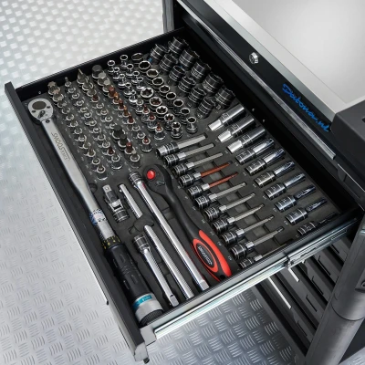 Afbeelding van 120 delige dopsleutelset 1/2&quot; opname Smoos Softmodule