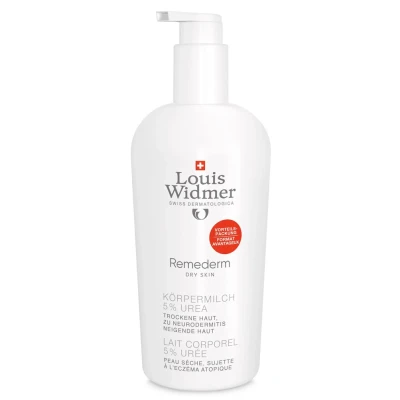 Afbeelding van Louis Widmer Remederm Lichaamsmelk 5% Ureum 400ml