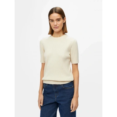 Afbeelding van Object Tshirt basic, Dames, Maat: XL, Sandshell