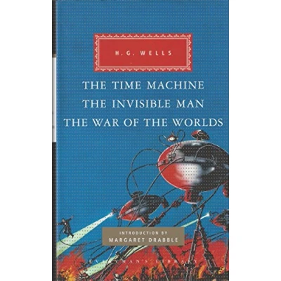 Afbeelding van the time machine ; invisible man war of worlds: H.G. Wells