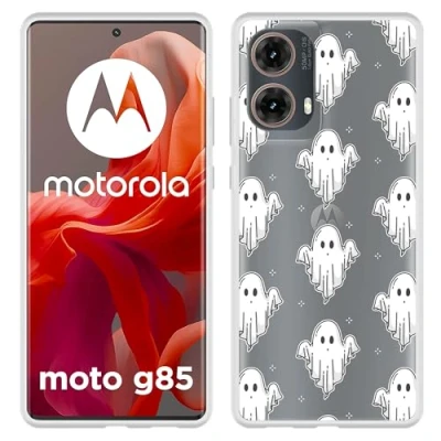 Afbeelding van Cazy Hoesje geschikt voor Motorola Moto G85 Siliconen Spookjes