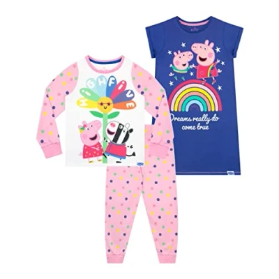 Afbeelding van Peppa Pig Meisjes Pyjama en nachthemd Veelkleurig 104