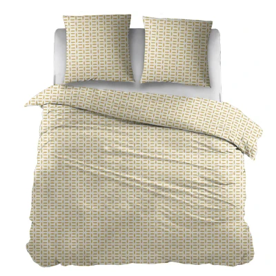 Afbeelding van Snoozing Carla Dekbedovertrek Tweepersoons 200x200/220 cm Yellow