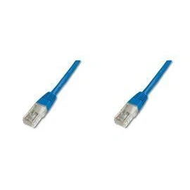 Afbeelding van Digitus DK 1511 005/B RJ45 Netwerkkabel, patchkabel CAT 5e U/UTP 0.50 m Blauw 1 stuk(s)