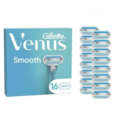 Afbeelding van Gillette Venus Smooth Scheermesjes Voor Vrouwen 16 Navulmesjes
