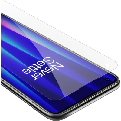 Afbeelding van Cadorabo Screenprotector geschikt voor OnePlus Nord CE 2 5G Pantser film Beschermende in KRISTALHELDER Geharde (Tempered) display beschermglas 9H hardheid met 3D Touch