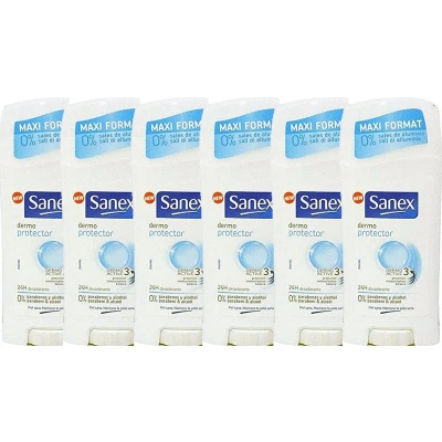 Afbeelding van 6x Sanex Dermo Protector Deostick 65ml kopen? Nu in de aanbieding bij Voordelig