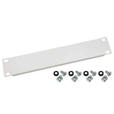 Afbeelding van HMF 63370 07 Blinde afdekking voor serverkast, 10 inch, 1 U, lichtgrijs