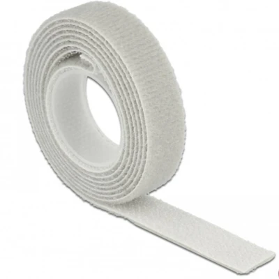 Afbeelding van Klittenband 5 meter Grijs Delock