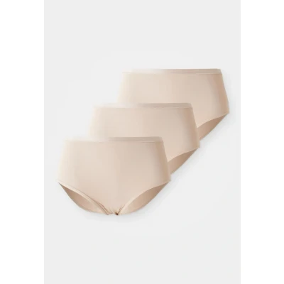 Afbeelding van Sloggi GO Daily Highwaist 3 PACK Slip, Dames, Maat: Small, New beige