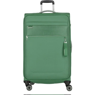 Afbeelding van Travelite Miigo 4 Wheel Trolley L Expandable green Zachte koffer