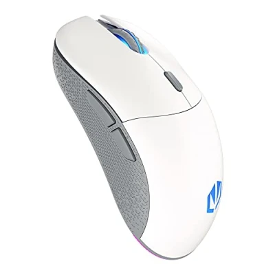 Afbeelding van ENDORFY GEM Plus wireless Onyx White, Lightweight gaming mouse, top of the line PixArt PAW3395 sensor, 26,000 DPI, durable Kailh GM 8.0 switch EY6A015