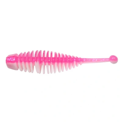 Afbeelding van Berkley Powerbait Power Naiad Softbait 50mm Pink/White Shad