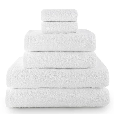 Afbeelding van Top Towel Set van 2 handdoeken, bad of douchehanddoeken en bidetendoekjes handdoekenset 100% katoen 500g/m2